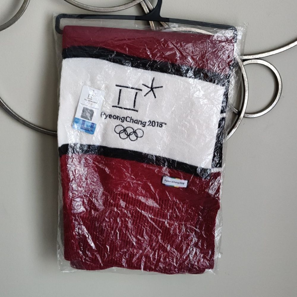 Pyeong Chang 2018 Olympics scarf